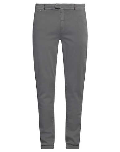 TRAMAROSSA Denim trousers Lead 87% Cotton, 9% Polyester, 4% Elastane