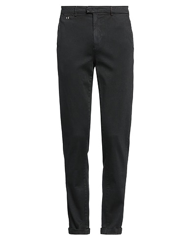TRAMAROSSA Denim trousers Black 87% Cotton, 9% Polyester, 4% Elastane