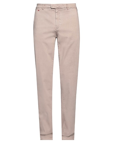 TRAMAROSSA Denim trousers Taupe 87% Cotton, 9% Polyester, 4% Elastane