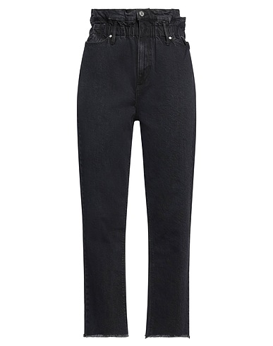 BLACK ORCHID Denim pants Black 98% Cotton, 2% Elastane