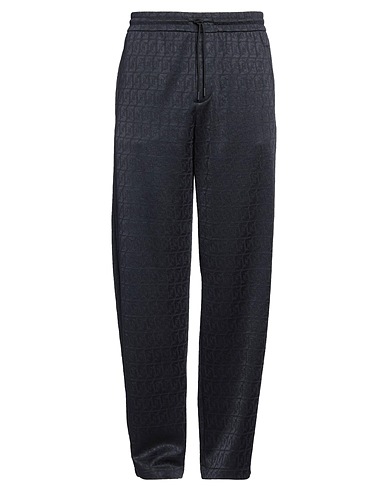 EMPORIO ARMANI Casual trouser Midnight blue 60% Polyester, 40% Cotton