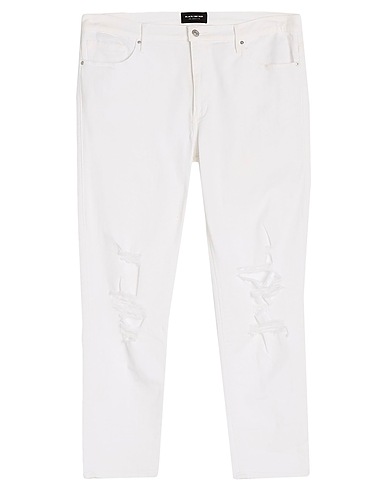 BLACK ORCHID Boyfriend Weiß 98% Baumwolle, 2% Elastan