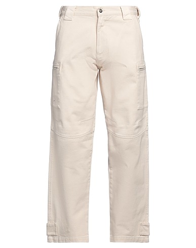 EMPORIO ARMANI Denim pants Cream 100% Cotton