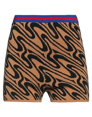 DRIES VAN NOTEN ショートパンツ＆バミューダパンツ キャメル レーヨン 44% / ウール 38% / ポリエステル 18%