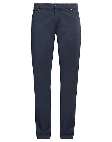 ETRO Casual trouser Midnight blue 97% Cotton, 3% Elastane