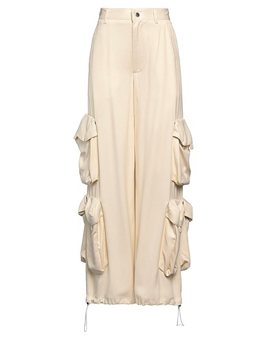AMIRI Pantalon Ivoire 54% Cupro, 46% Viscose
