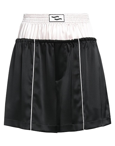 SSHEENA Shorts & Bermuda Nero 82% Triacetato, 18% Polietilene