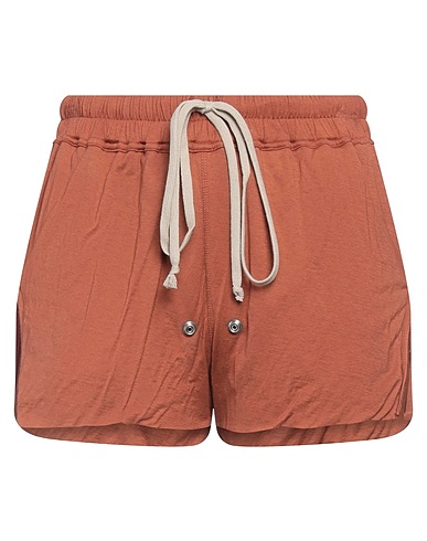 RICK OWENS Shorts & Bermuda Brown 100% Cotton