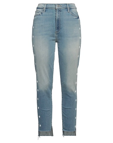 BLACK ORCHID Denim trousers Blue 92% Cotton, 6% Elastomultiester, 2% Elastane