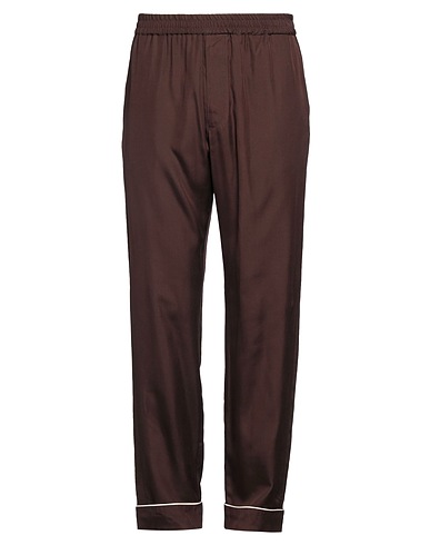 VALENTINO GARAVANI Pantalone Cioccolato 100% Seta
