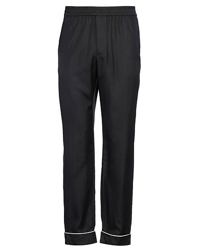 VALENTINO GARAVANI Pantalone Blu notte 100% Seta