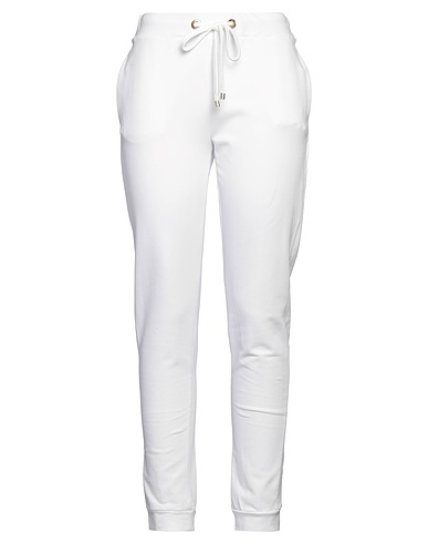 ICEBERG Casual pants White 95% Cotton, 5% Elastane