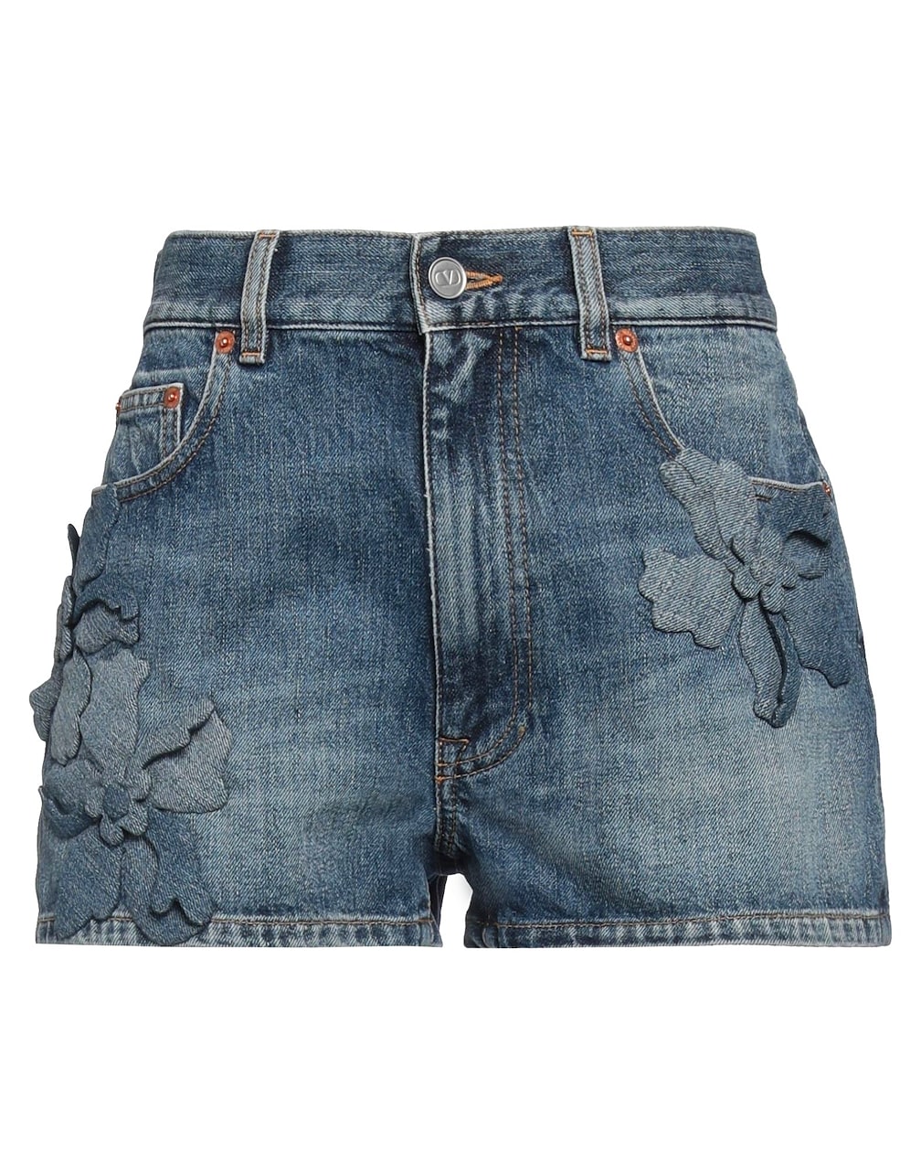 VALENTINO GARAVANI - Shorts vaqueros