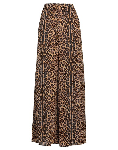 VALENTINO GARAVANI Casual pants Camel 100% Silk