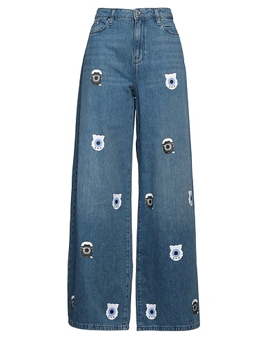 KARL LAGERFELD Denim trousers X DARCEL DISAPPOINTS Blue 100% Cotton