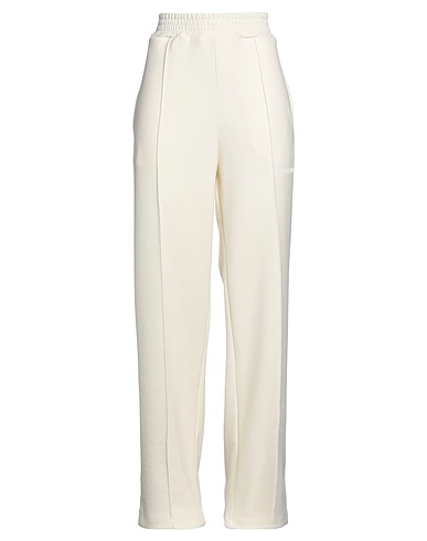 HINNOMINATE Casual trouser Ivory 50% Modal, 45% Polyester, 5% Elastane