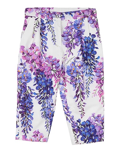 DOLCE&GABBANA Casual trouser Mauve 100% Cotton