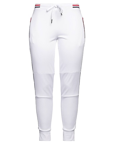 ICEBERG Casual pants White 85% Polyester, 10% Polyamide, 5% Elastane, Cotton