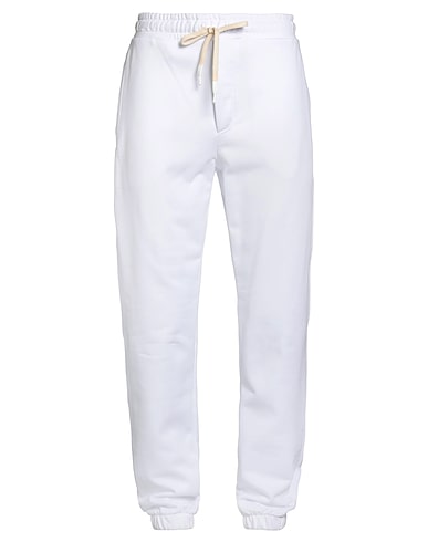 LIU •JO MAN Casual pants BIANCO 100% Cotton