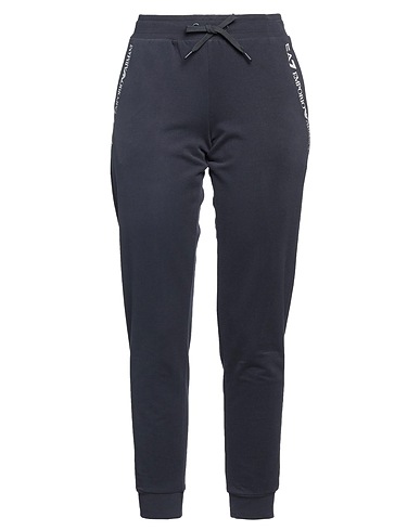 EA7 Casual trouser Navy blue 95% Cotton, 5% Elastane
