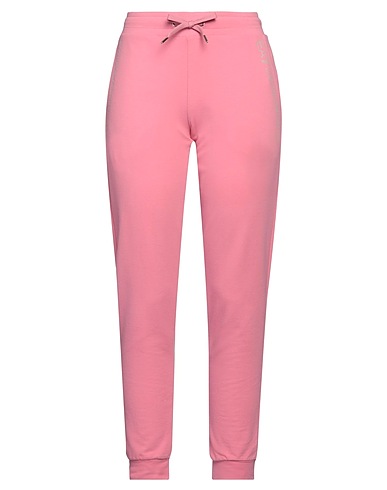 EA7 Casual trouser Pink 95% Cotton, 5% Elastane