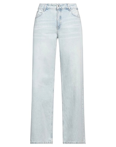 KARL LAGERFELD JEANS Denim trousers Blue 100% Organic cotton