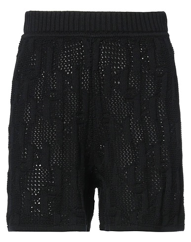 KARL LAGERFELD Shorts & Bermuda Black 100% Cotton