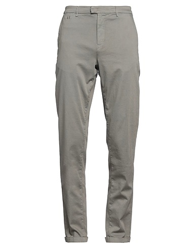 TRAMAROSSA Casual trouser Sage green 87% Cotton, 9% Polyester, 4% Elastane