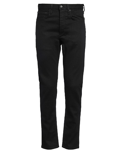 RAG & BONE Denim trousers Black 98% Cotton, 2% Polyurethane
