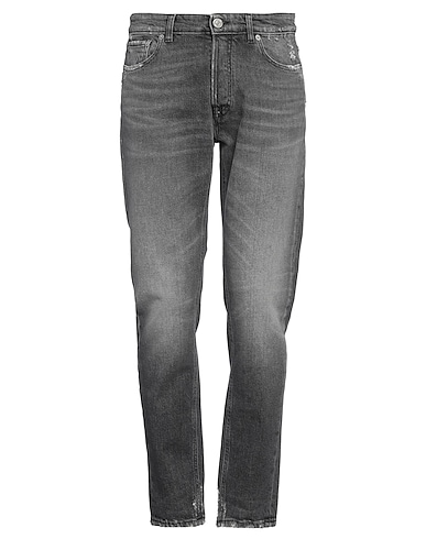 PMDS PREMIUM MOOD DENIM SUPERIOR Denim trousers Black 98% Cotton, 2% Elastane