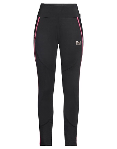 EA7 Leggings Nero 85% Poliestere, 15% Elastan