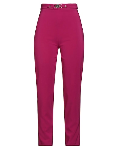 ALMA SANCHEZ Casual trouser Magenta 89% Polyester, 11% Elastane