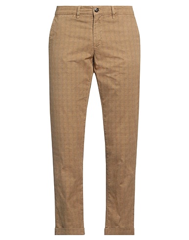 JECKERSON Casual pants Camel 96% Cotton, 4% Elastane