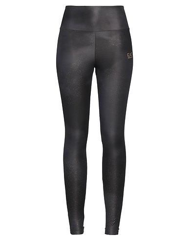 EA7 Leggings Black 90% Polyester, 10% Elastane