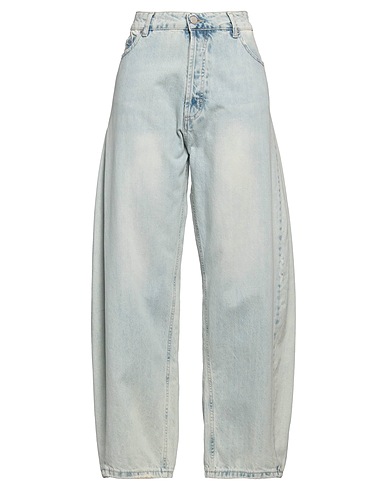 MOTEL Denim pants Blue 100% Cotton