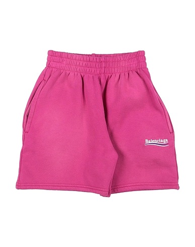 BALENCIAGA KIDS Pantalone felpa Fucsia 100% Cotone, Poliestere
