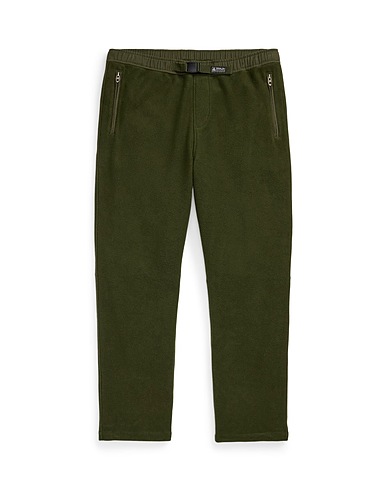 POLO RALPH LAUREN Casual trouser RELAXED FIT FLEECE HIKING PANT
 Military green 100% Cotton