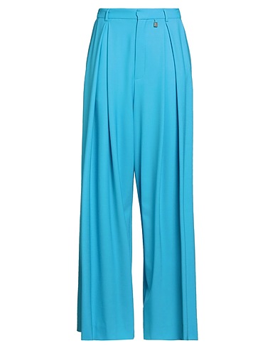 GIUSEPPE DI MORABITO Casual trouser Azure 95% Virgin Wool, 5% Elastane