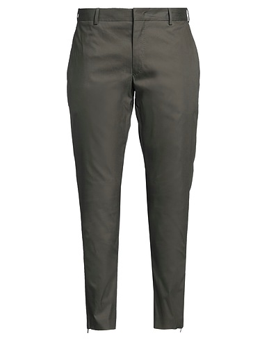 PT Torino Casual trouser Dark green 65% Cotton, 29% Polyamide, 6% Elastane