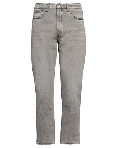 RAG & BONE Denim trousers Grey 99% Cotton, 1% Elastane