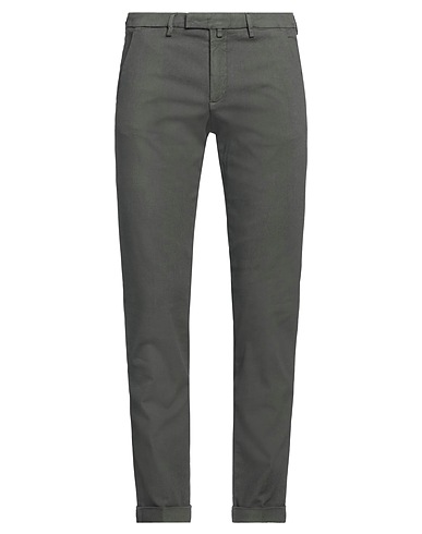 BRIGLIA 1949 Casual trouser Military green 97% Cotton, 3% Elastane