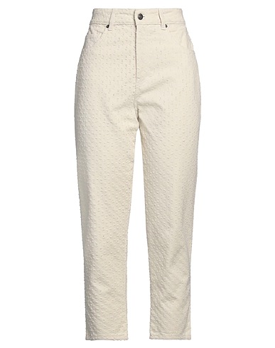 8PM Hosen Beige 100% Baumwolle