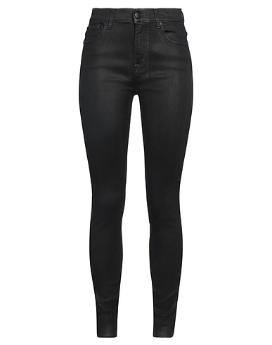 JACOB COHЁN Denim pants Black 43% Viscose, 33% Cotton, 17% Lyocell, 5% Polyester, 2% Elastane