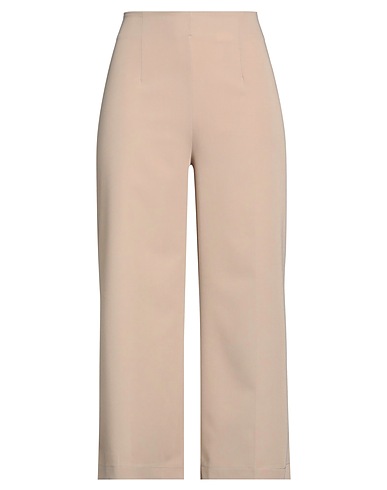 TAKE-TWO Casual pants Beige 72% Polyester, 23% Viscose, 5% Elastane