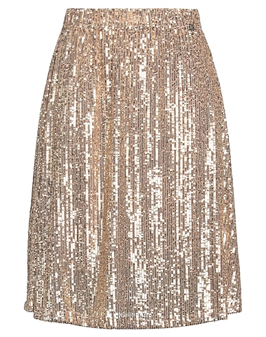 MARKUP Midi skirt Sand 100% Polyester