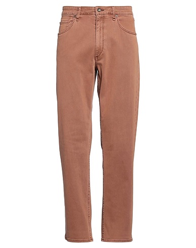 RAG & BONE Denim pants Brown 91% Cotton, 8% Polyester, 1% Elastane