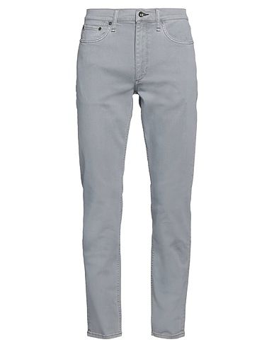RAG & BONE Denim trousers Grey 91% Cotton, 8% Elastomultiester, 1% Elastane