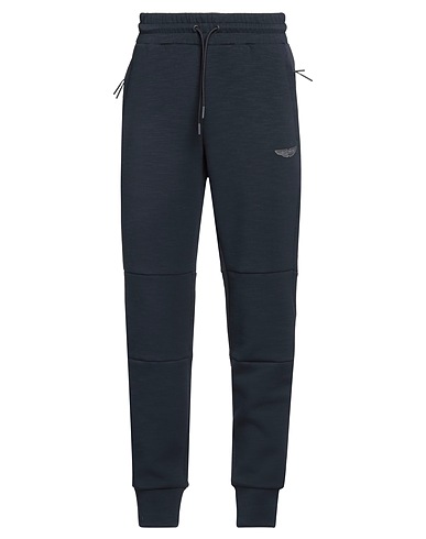 ASTON MARTIN by HACKETT Casual trouser Midnight blue 54% Polyester, 40% Cotton, 6% Elastane