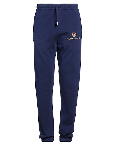 BEL-AIR ATHLETICS Casual trouser Midnight blue 100% Cotton