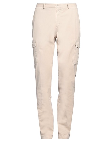 HACKETT Casual trouser Beige 63% Cotton, 33% Lyocell, 4% Elastane